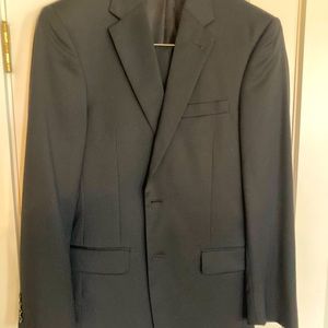 Jos. A. Bank Signature Collection 2-piece suit (black, tailored fit).